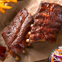 BAR – B – QUE PORK RIBS