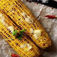 GRILLED CORN ON THE COB
